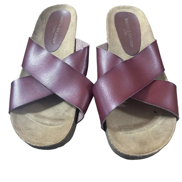 Rock and Candy Caragan Leather Slides size 6 - Picture 2 of 7